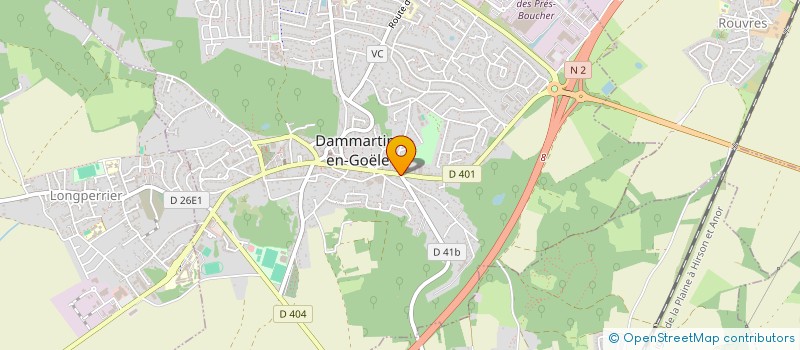 localisation de l'entreprise NINOU  DAMMARTIN-EN-GOELE