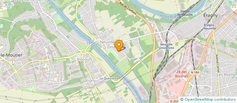 localisation de l'entreprise NINOU  NEUVILLE-SUR-OISE