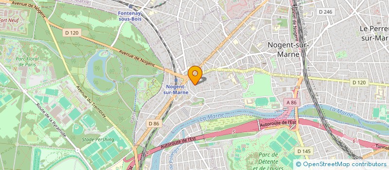 localisation de l'entreprise NINOV à NOGENT-SUR-MARNE