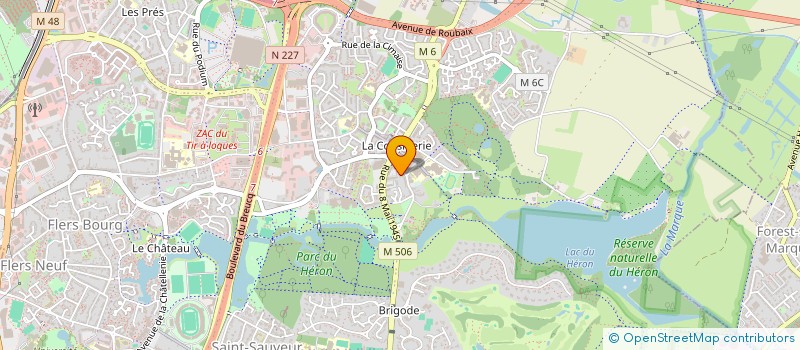 localisation de l'entreprise NINPO14 à VILLENEUVE-D'ASCQ