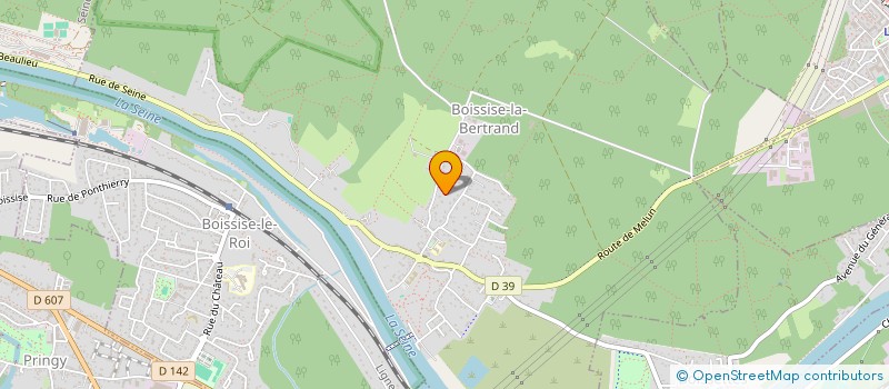 localisation de l'entreprise NINURP  BOISSISE-LA-BERTRAND