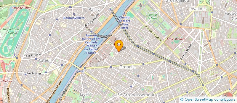 localisation de l'entreprise NIO 2 IMMO 1 à PARIS