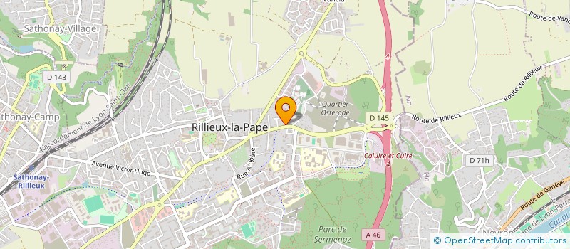 localisation de l'entreprise NIO TROMBETTA  RILLIEUX-LA-PAPE