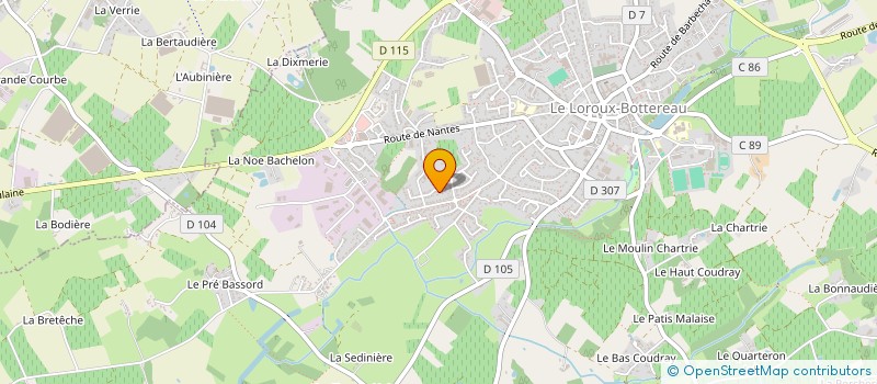 localisation de l'entreprise NIOBEY ALPB  SAINT-JULIEN-DE-CONCELLES