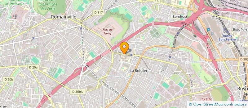 localisation de l'entreprise NIOBIUM 41  NOISY-LE-SEC