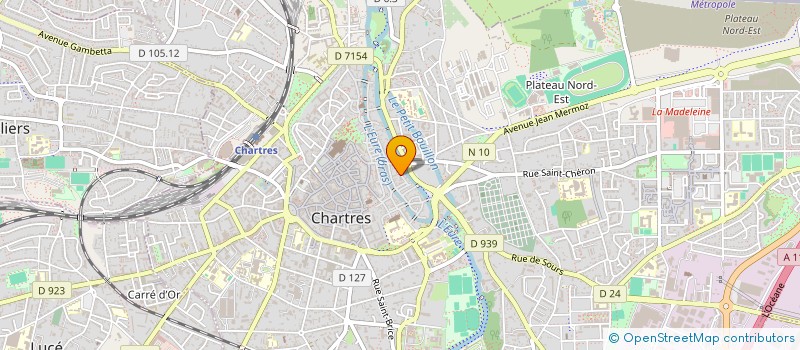 localisation de l'entreprise NIOCELAIR à CHARTRES