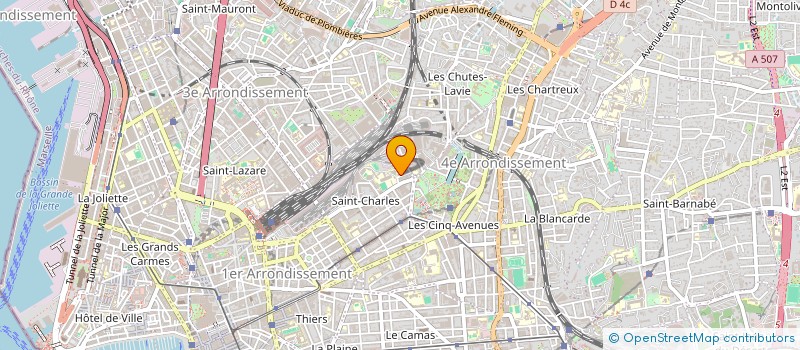 localisation de l'entreprise NIOFAR à MARSEILLE