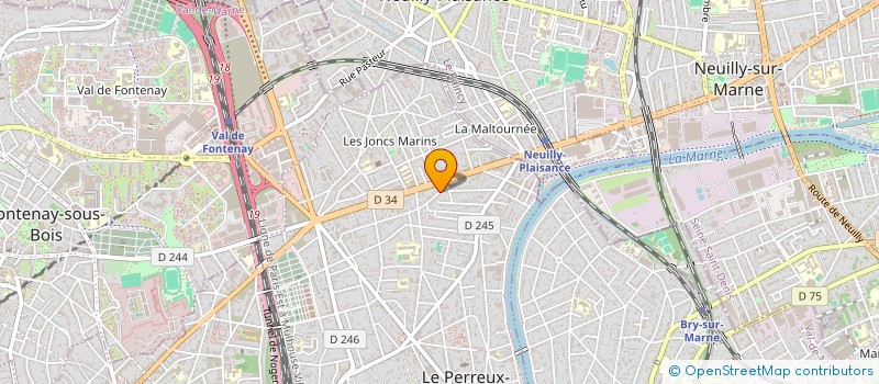 localisation de l'entreprise NIOMA  LE PERREUX-SUR-MARNE