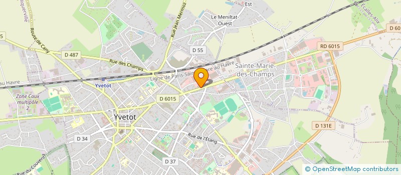 localisation de l'entreprise NION PARCS ET JARDINS à YVETOT