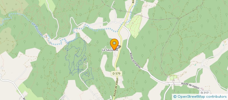 localisation de l'entreprise NION THOMAS  VAGNAS