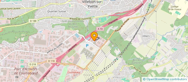 localisation de l'entreprise NIOPHARMA à VILLEBON-SUR-YVETTE