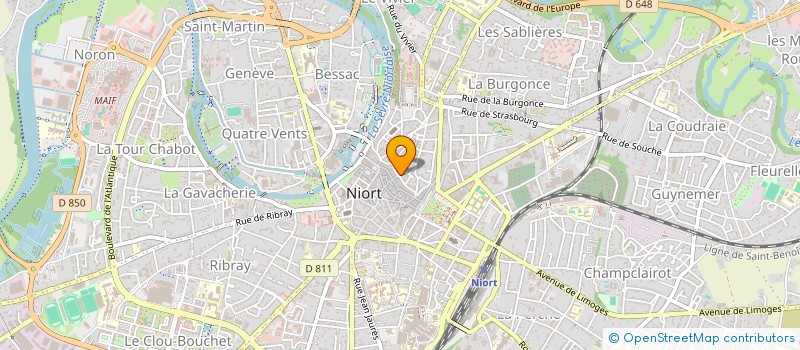 localisation de l'entreprise NIOREMI à NIORT