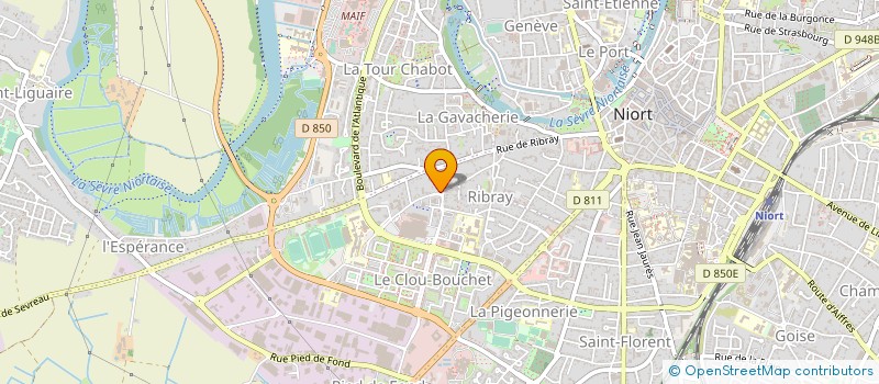 localisation de l'entreprise NIORT ENDURANCE  79  NIORT