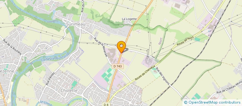 localisation de l'entreprise NIORT HYGIENE PROPRETE SERVICES à NIORT