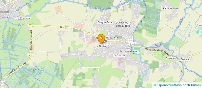 localisation de l'entreprise NIORT VERANDA EXTENSION  BESSINES