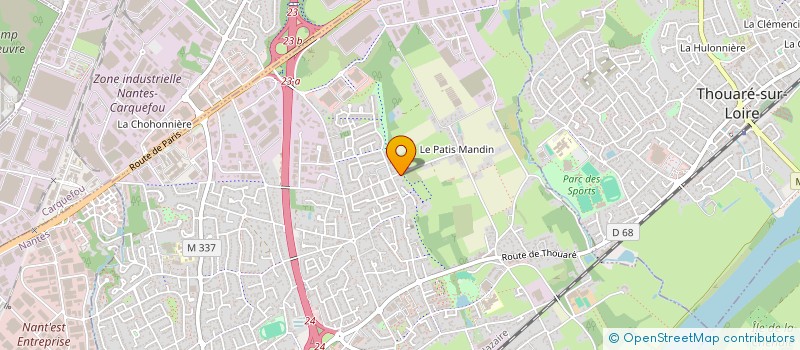 localisation de l'entreprise NIORTOUIMMO  SAINTE-LUCE-SUR-LOIRE