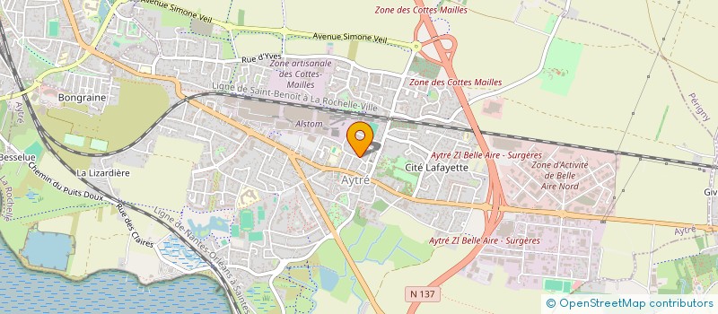 localisation de l'entreprise NIOU  AYTRE