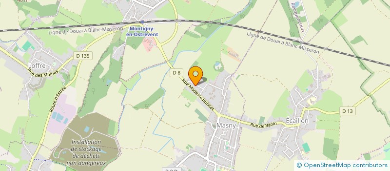 localisation de l'entreprise NIOUININON  MASNY