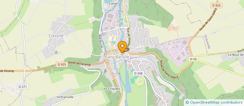 localisation de l'entreprise NIOUM 2  CANY-BARVILLE