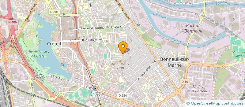 localisation de l'entreprise NIOUMADZAHA BAMBAO AVENIR  CRETEIL