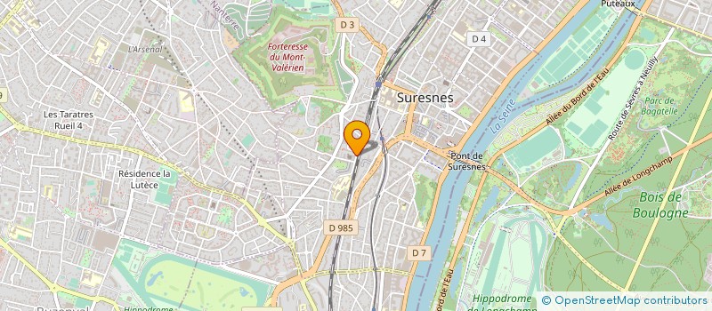 localisation de l'entreprise NIOUPORT à SURESNES