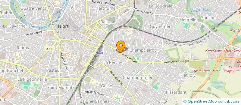 localisation de l'entreprise NIPAIOT  NIORT