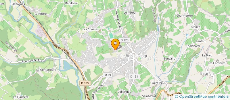localisation de l'entreprise NIPHIS à VAL D'OINGT