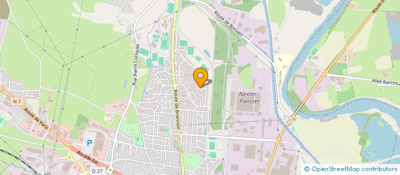 localisation de l'entreprise NIPO  MABLY