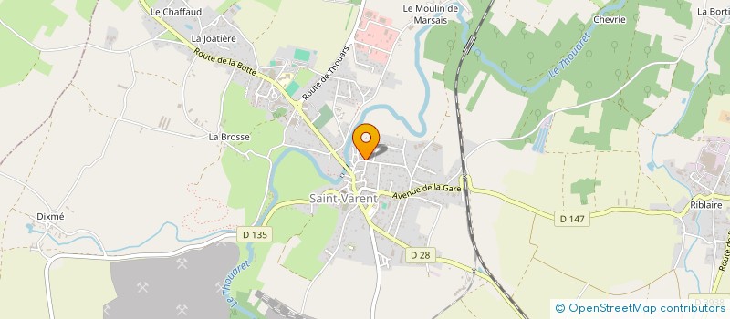 localisation de l'entreprise NIPONOMA  SAINT-VARENT