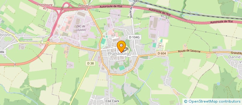 localisation de l'entreprise NIPPERT DISTRIBUTION à PHALSBOURG