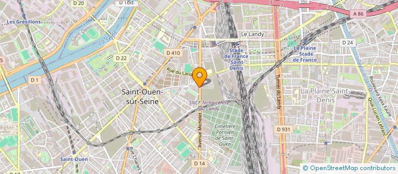 localisation de l'entreprise NIPPON CONCEPT à SAINT-OUEN-SUR-SEINE