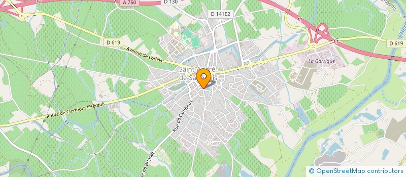 localisation de l'entreprise NIPPON CULTURE  SETE