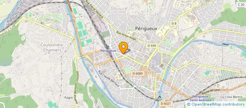 localisation de l'entreprise NIPPON KARATE CLUB  PERIGUEUX