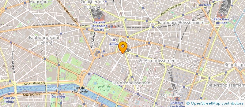 localisation de l'entreprise NIPPON MENARD FRANCE  PARIS
