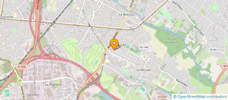 localisation de l'entreprise NIPPOQUENT à VILLENEUVE-D'ASCQ