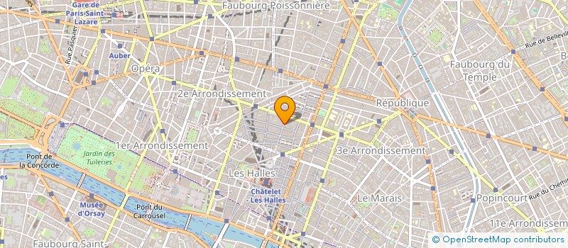 localisation de l'entreprise NIPPY SERVICES HOTELLERIE SARL à PARIS