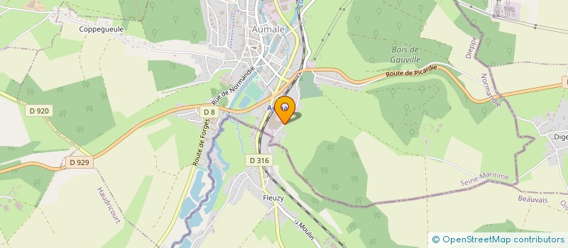 localisation de l'entreprise NIPRO PHARMAPACKAGING FRANCE  AUMALE