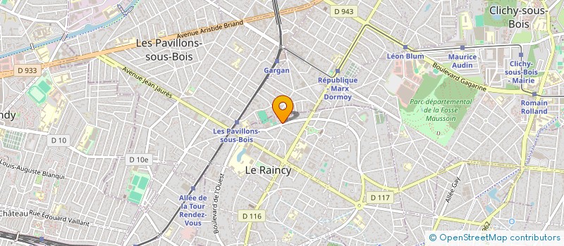 localisation de l'entreprise NIPRO TECHNOLOGIE ELECTRICITE à LE RAINCY