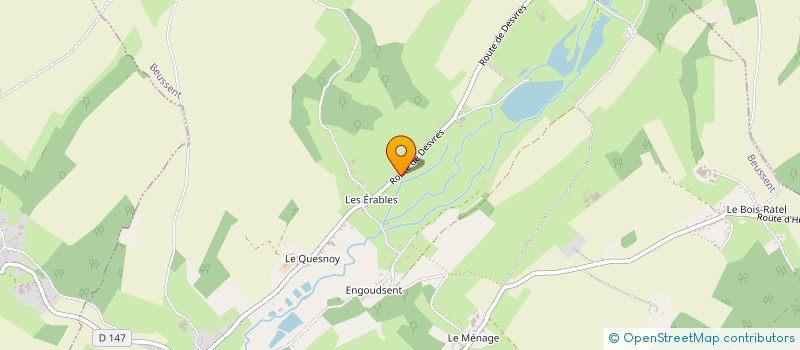 localisation de l'entreprise NIQUET/BOCQUET  HUMIERES