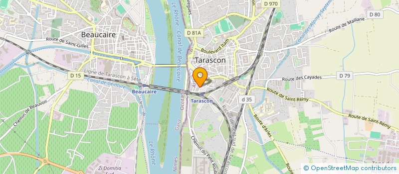 localisation de l'entreprise NIQUET TOURNAIRE CHAILAN à TARASCON