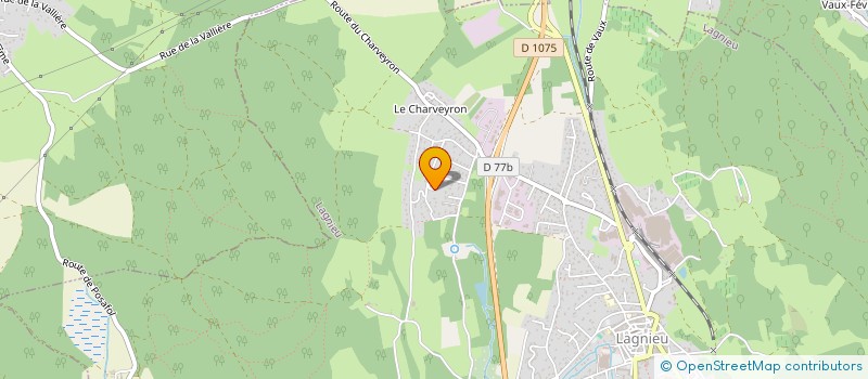 localisation de l'entreprise NIR à LAGNIEU