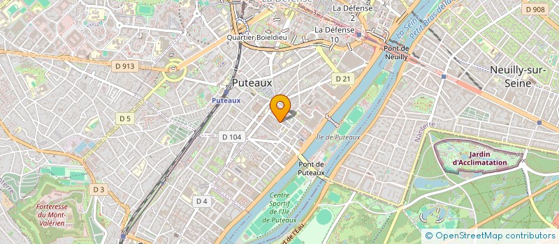 localisation de l'entreprise NIRA  PUTEAUX