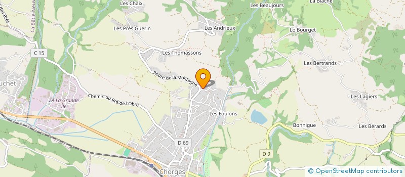 localisation de l'entreprise NIRA PROJECTS  CHORGES