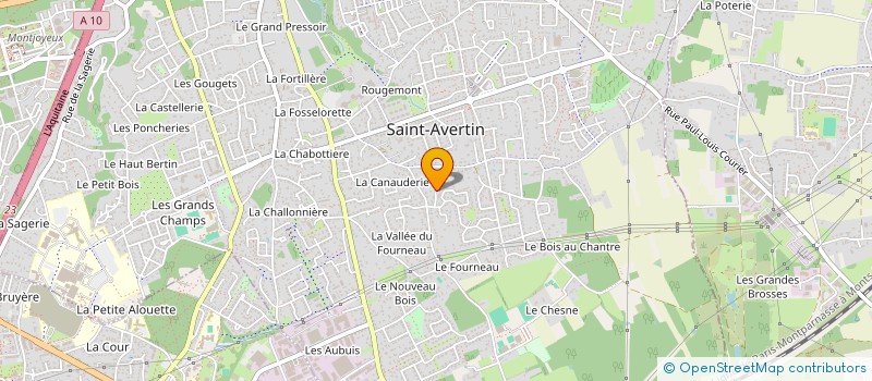 localisation de l'entreprise NIRE 37  SAINT-AVERTIN
