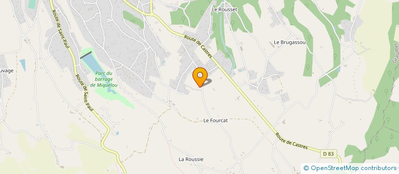 localisation de l'entreprise NIRIS DE L'AIDE POUR MADAGASCAR à GRAULHET