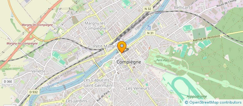 localisation de l'entreprise NIRMA à COMPIEGNE