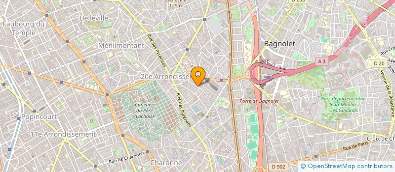 localisation de l'entreprise NIRMAH  PARIS