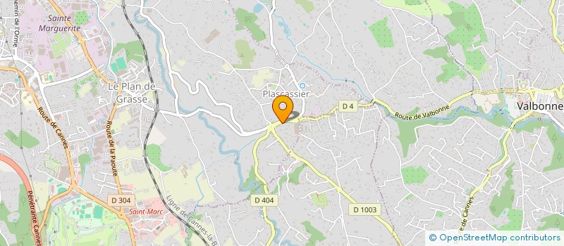 localisation de l'entreprise NIRO à GRASSE