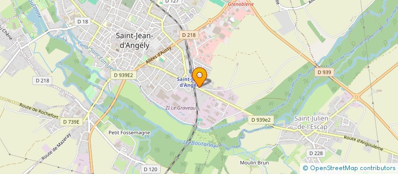 localisation de l'entreprise NIROM DE EREN  SAINT-JEAN-D'ANGELY