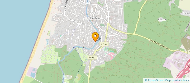 localisation de l'entreprise NIROMA à CAPBRETON